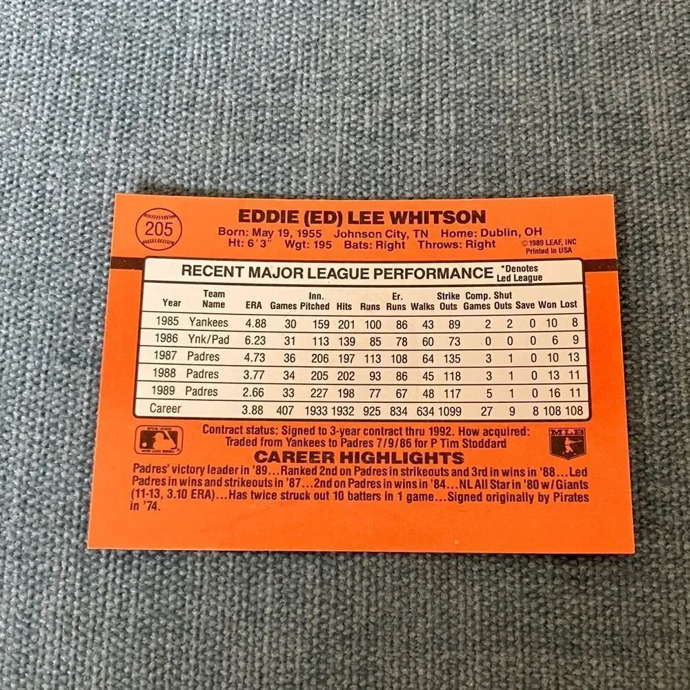 Donruss see pictures
